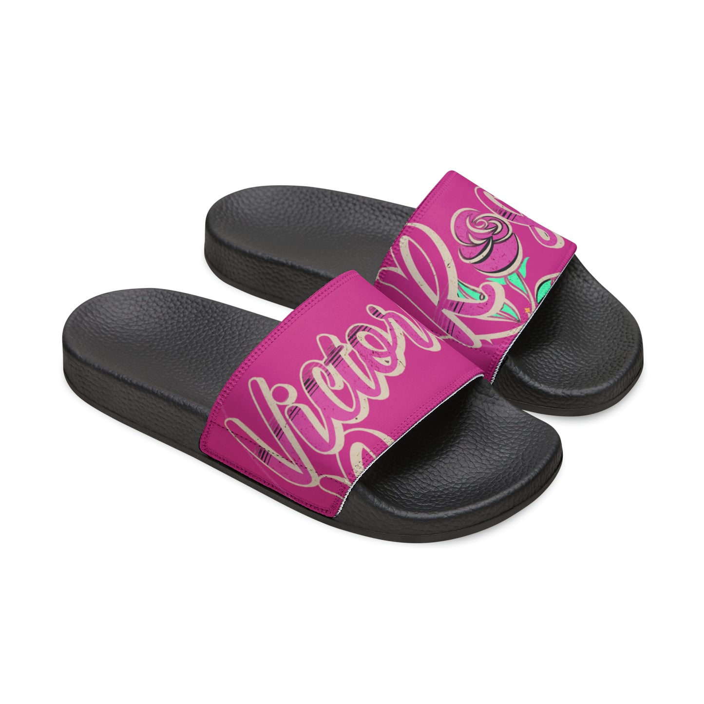 Victoria Rose Women's Slide Sandals