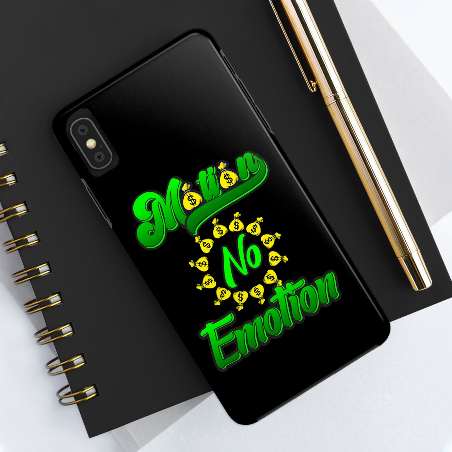 Motion No Emotion (Moneybags) Phone Case