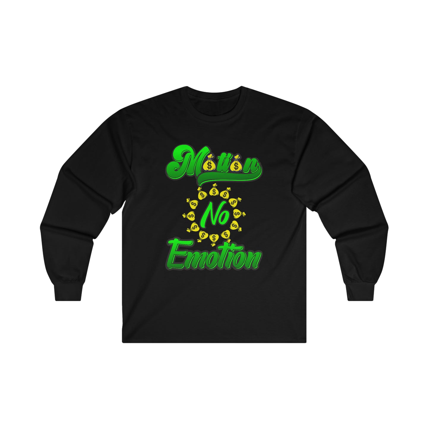 Motion No Emotion (Moneybags) Long Sleeve Tee