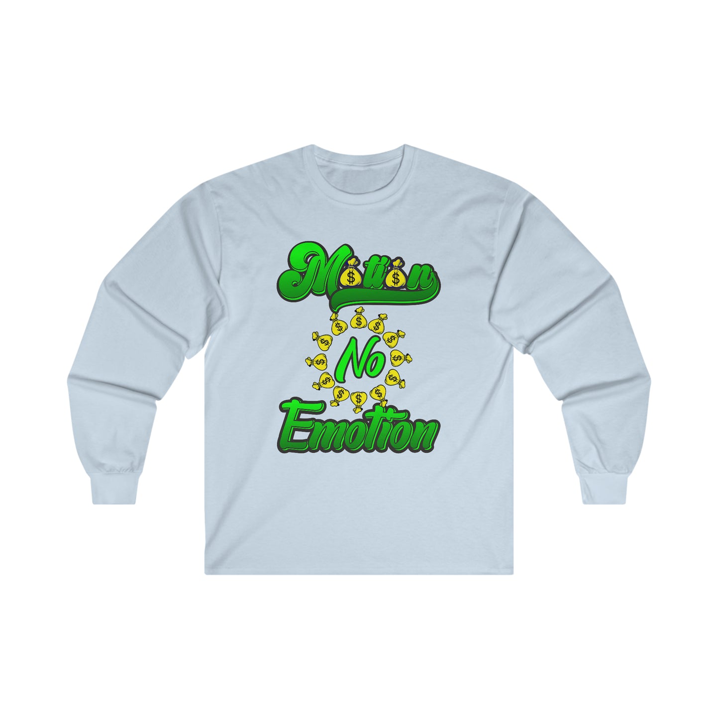 Motion No Emotion (Moneybags) Long Sleeve Tee