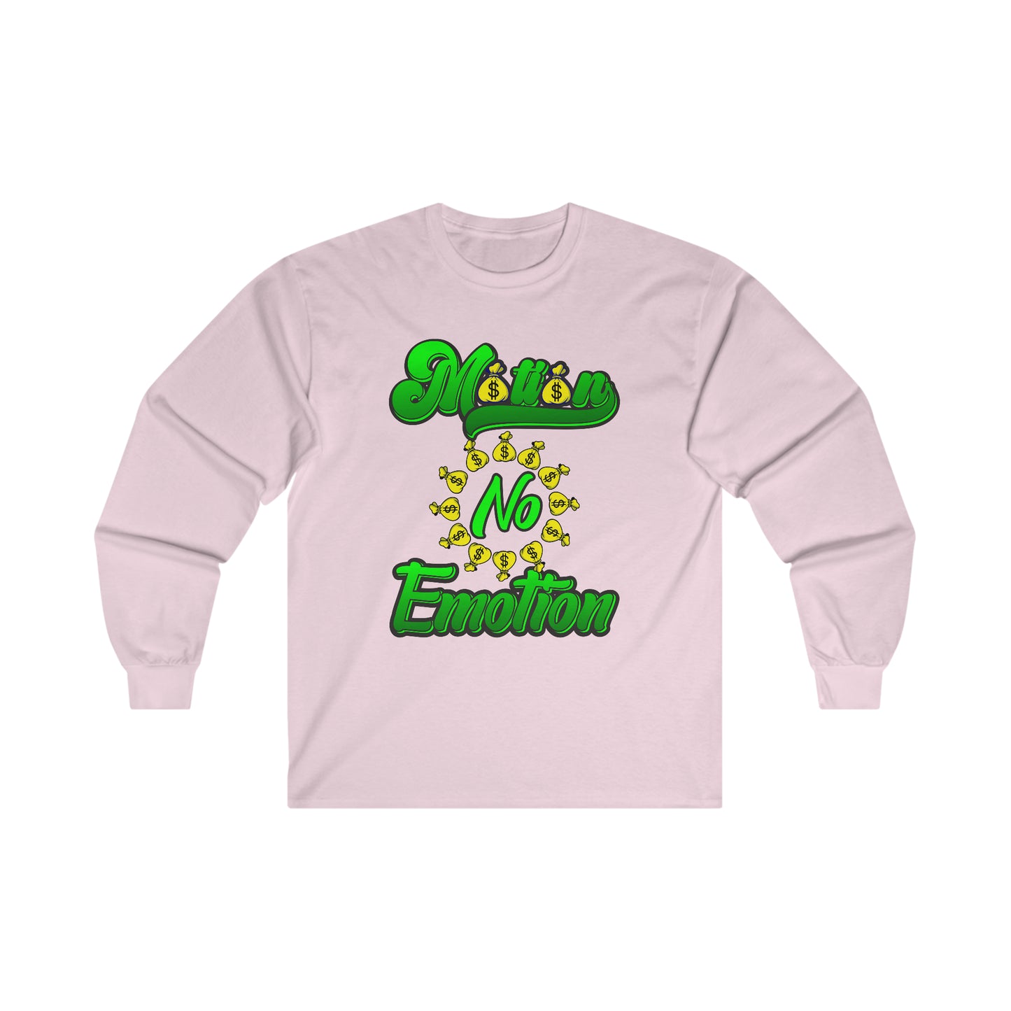 Motion No Emotion (Moneybags) Long Sleeve Tee
