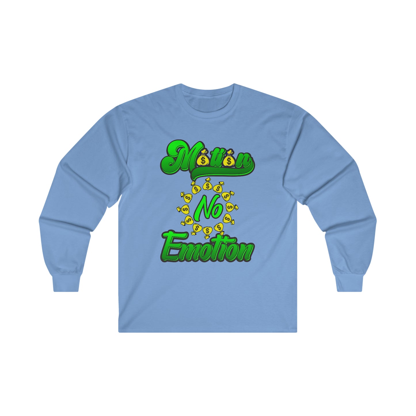Motion No Emotion (Moneybags) Long Sleeve Tee