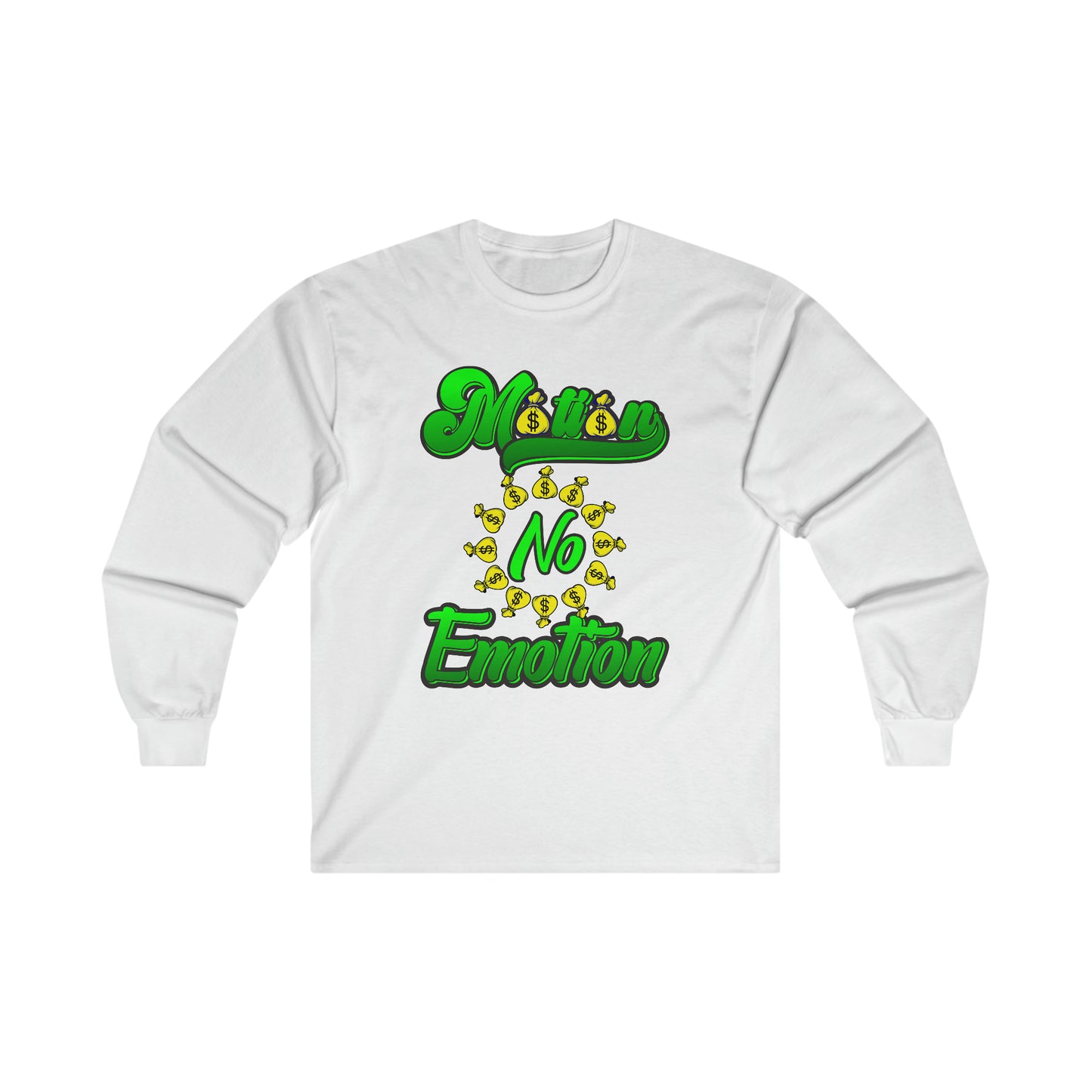 Motion No Emotion (Moneybags) Long Sleeve Tee
