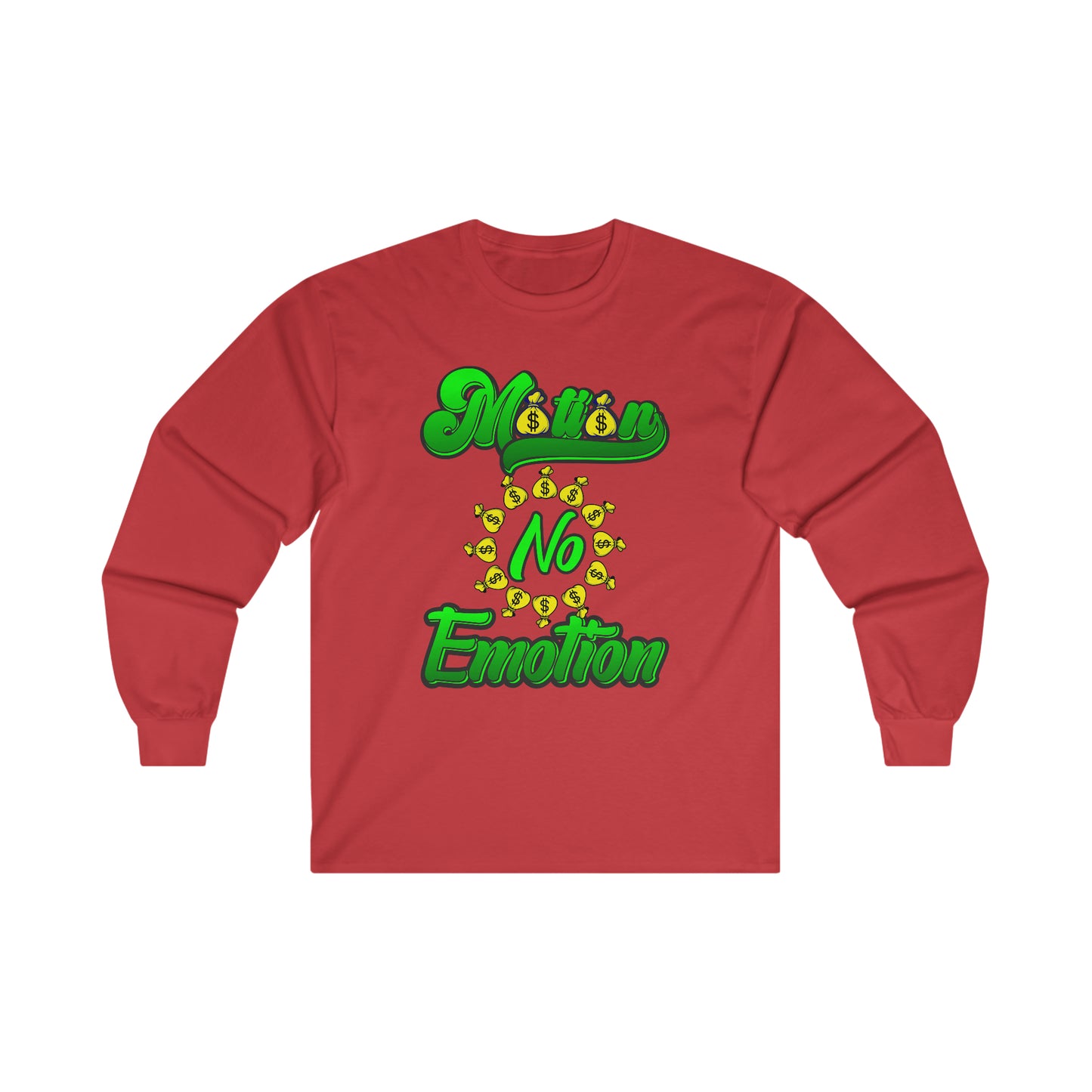 Motion No Emotion (Moneybags) Long Sleeve Tee