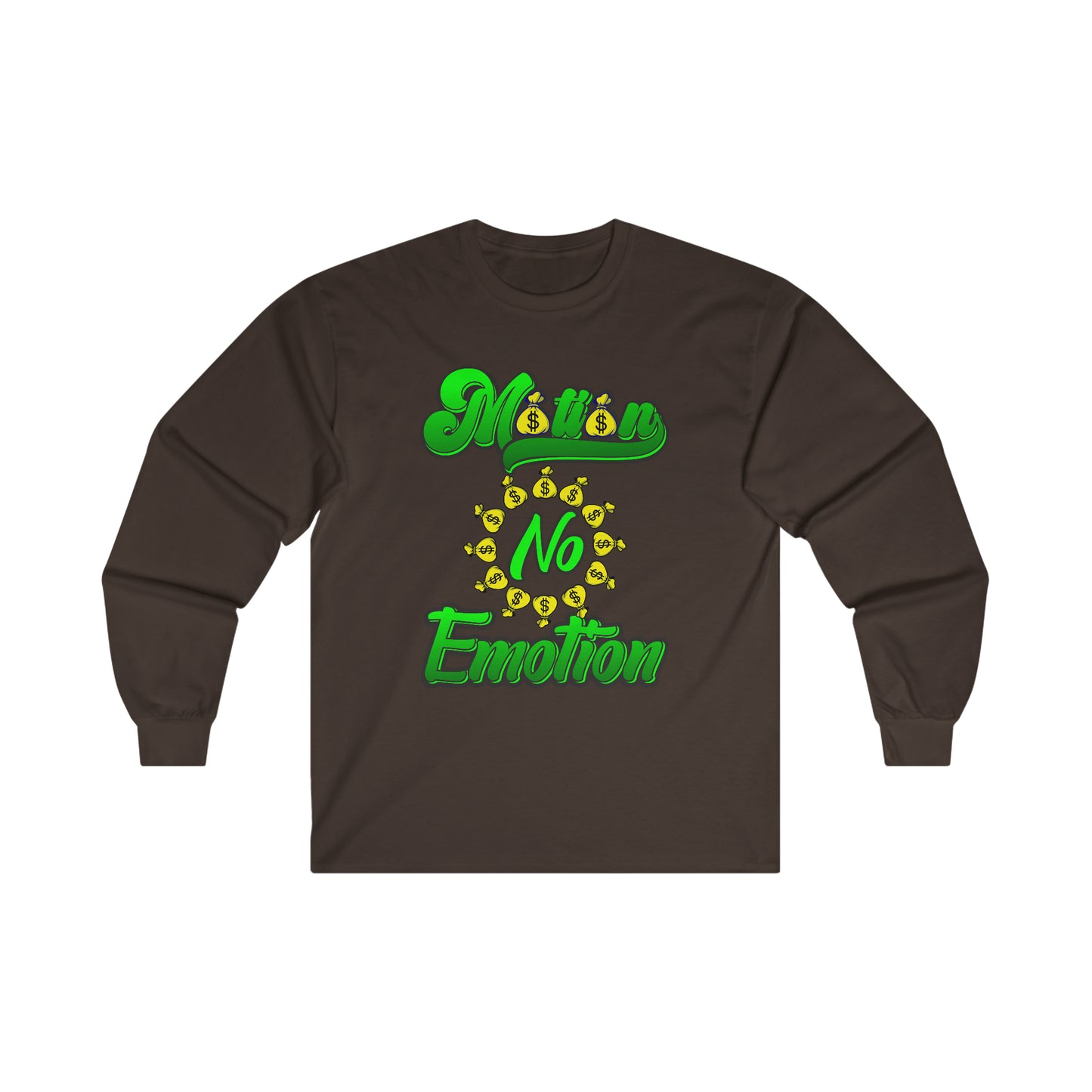 Motion No Emotion (Moneybags) Long Sleeve Tee