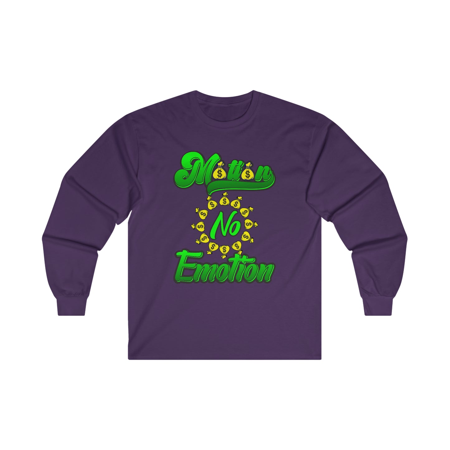Motion No Emotion (Moneybags) Long Sleeve Tee