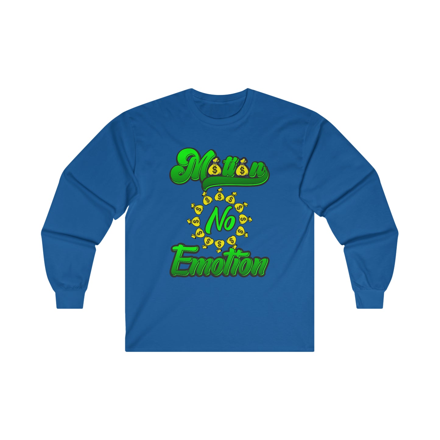 Motion No Emotion (Moneybags) Long Sleeve Tee