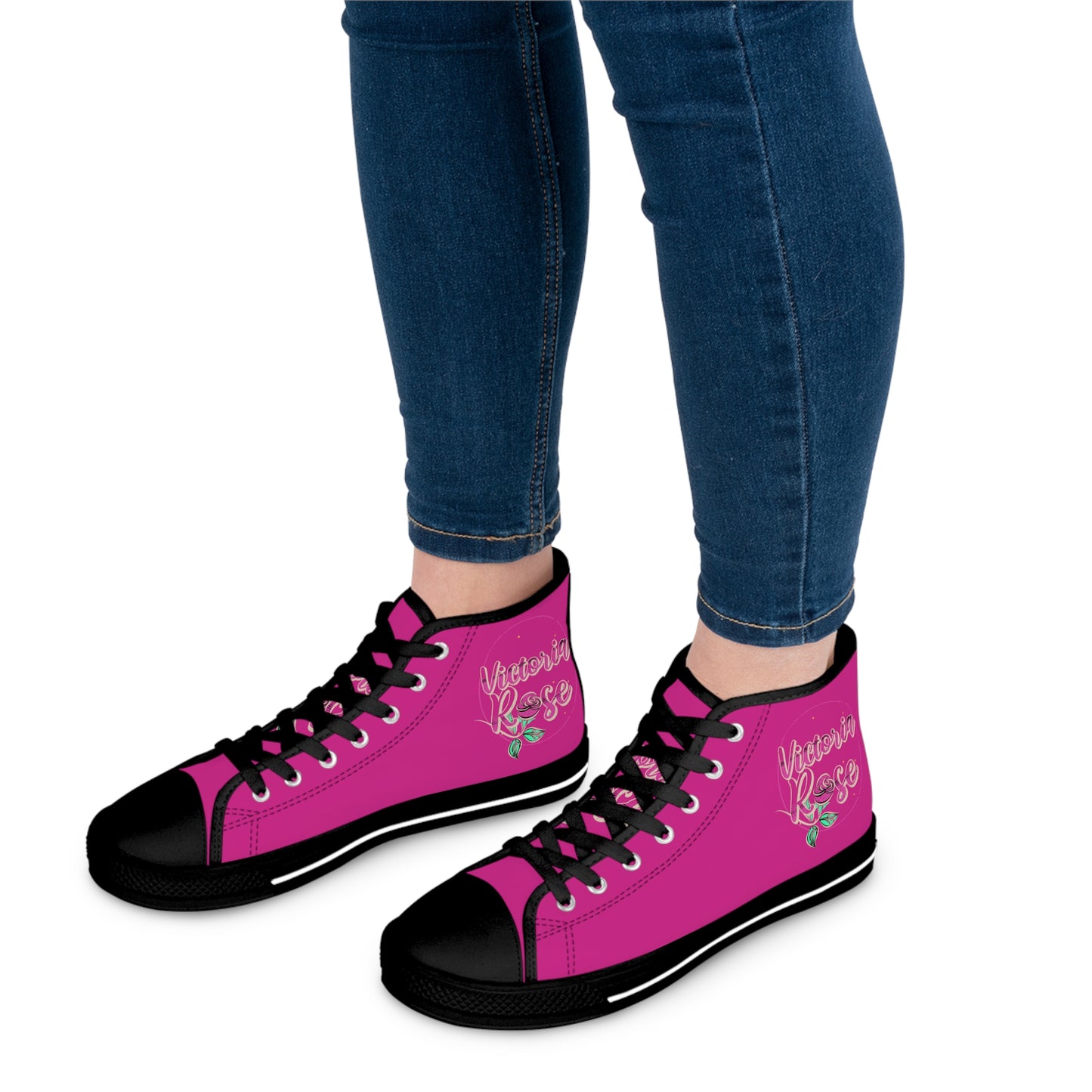 Victoria Rose Women's High Top Sneakers