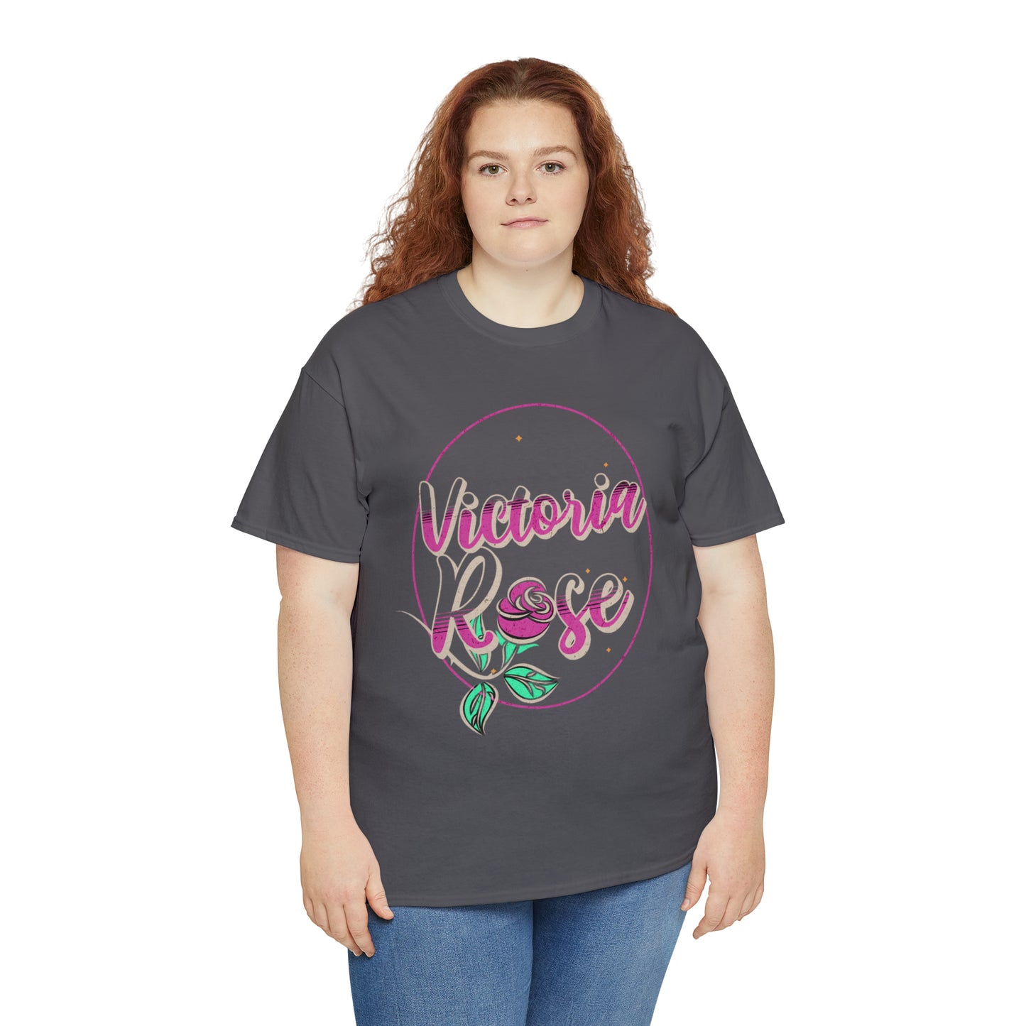 Victoria Rose Heavy Cotton Tee