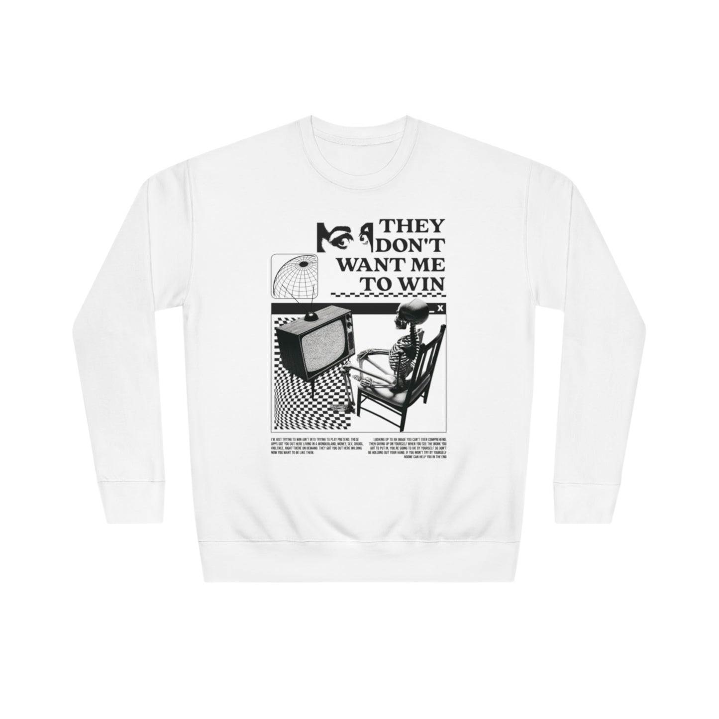 Don’t Want Me to Win Sweatshirt | Fromth33rd