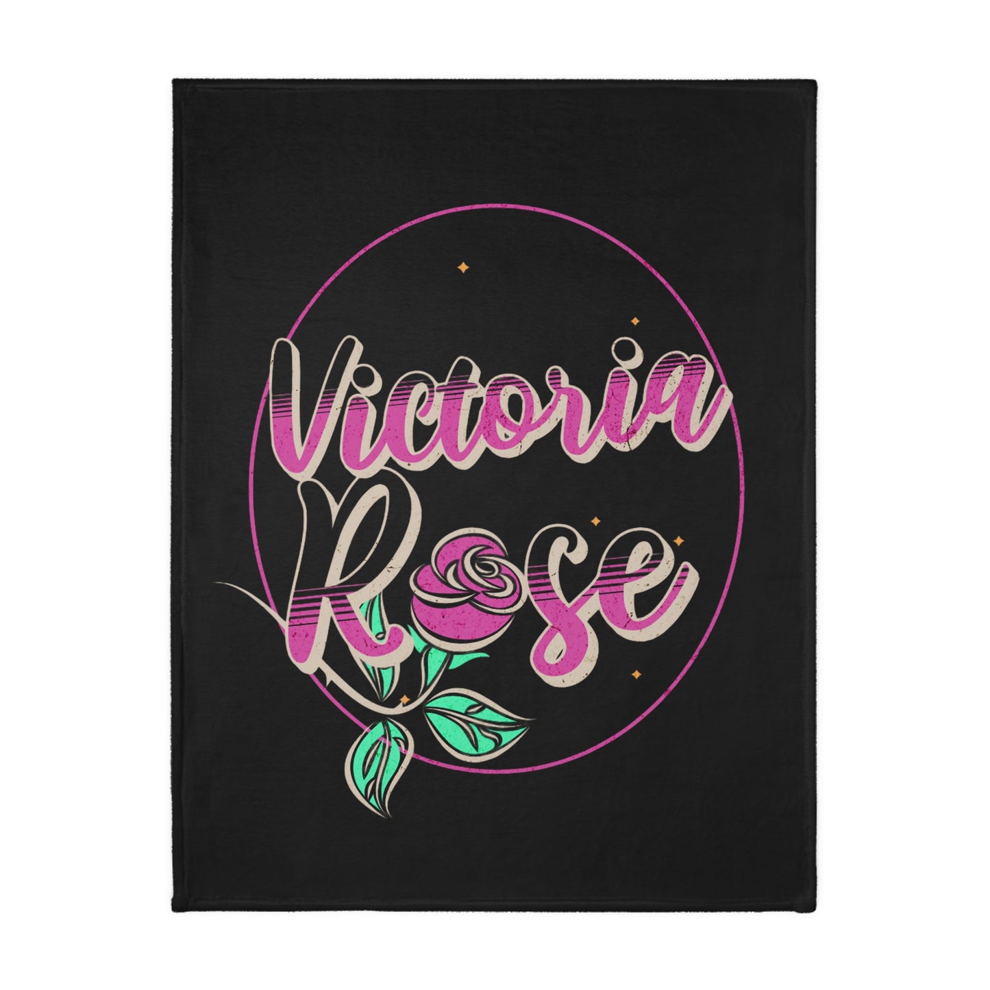 Victoria Rose Blanket (Two-sided print)