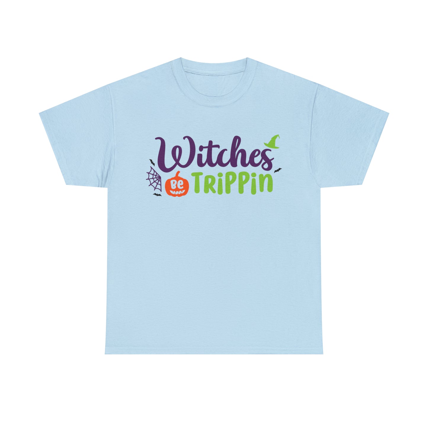 Witches be trippin Unisex Heavy Cotton Tee