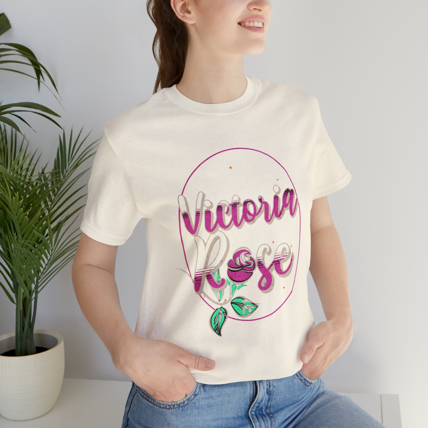 Victoria Rose Jersey Short Sleeve Tee