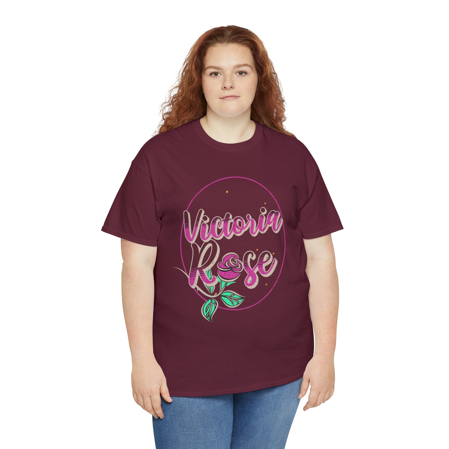 Victoria Rose Heavy Cotton Tee