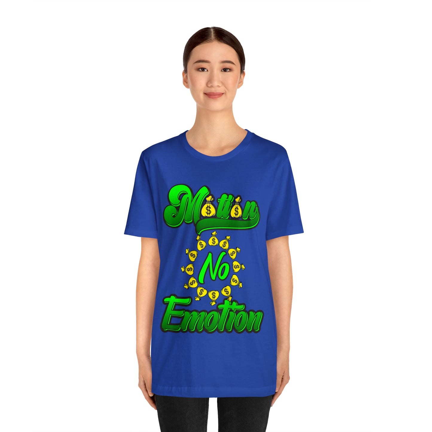 Motion No Emotion (moneybag) Jersey Short Sleeve Tee
