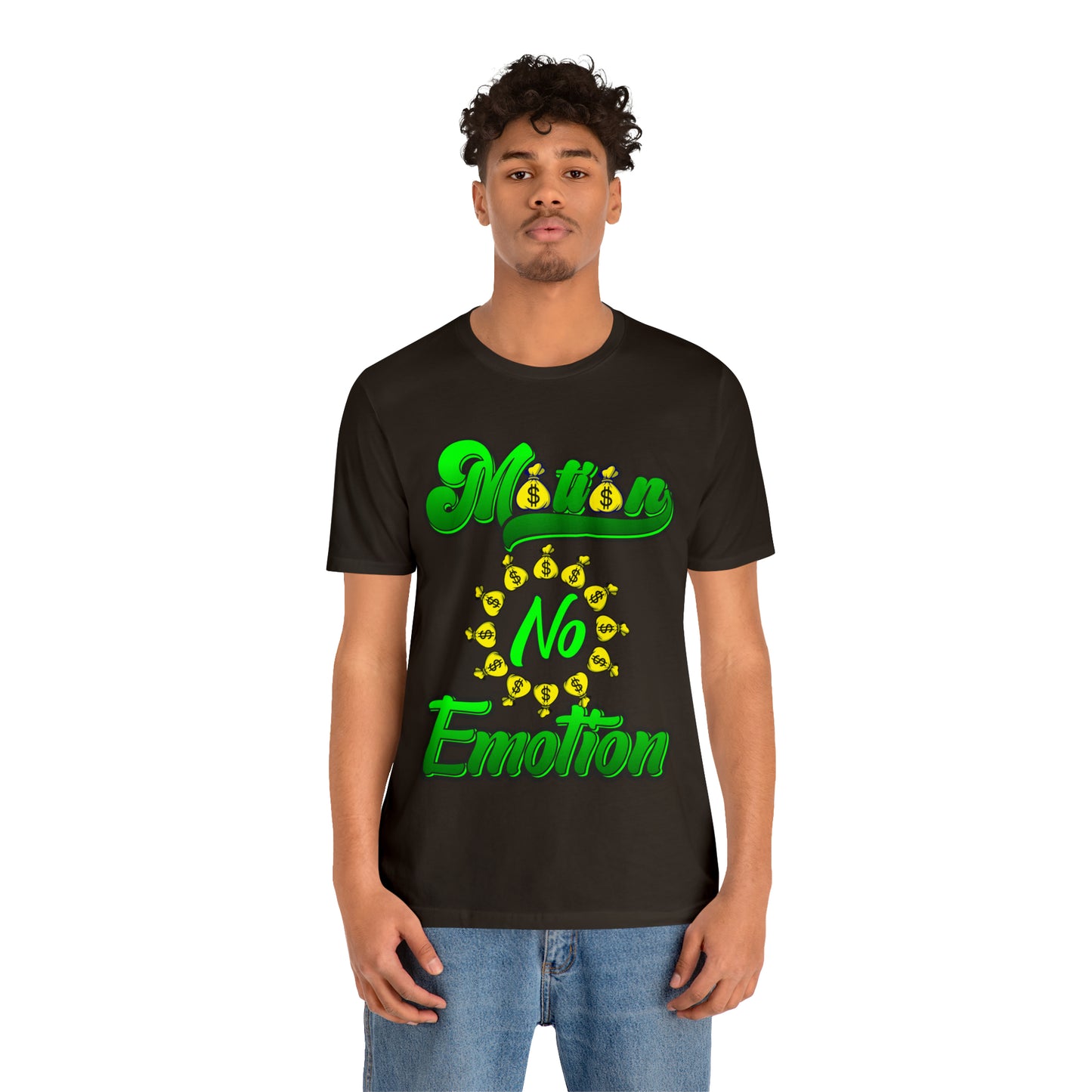 Motion No Emotion (moneybag) Jersey Short Sleeve Tee