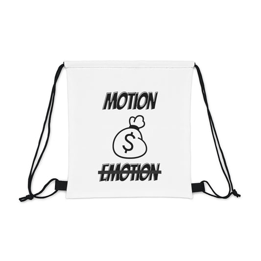 Motion No Emotion Drawstring Bag