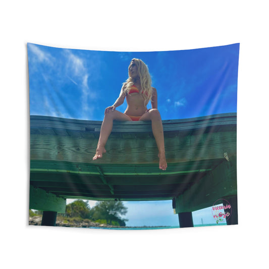 Victoria Rose Indoor Wall Tapestry (Above all odds)