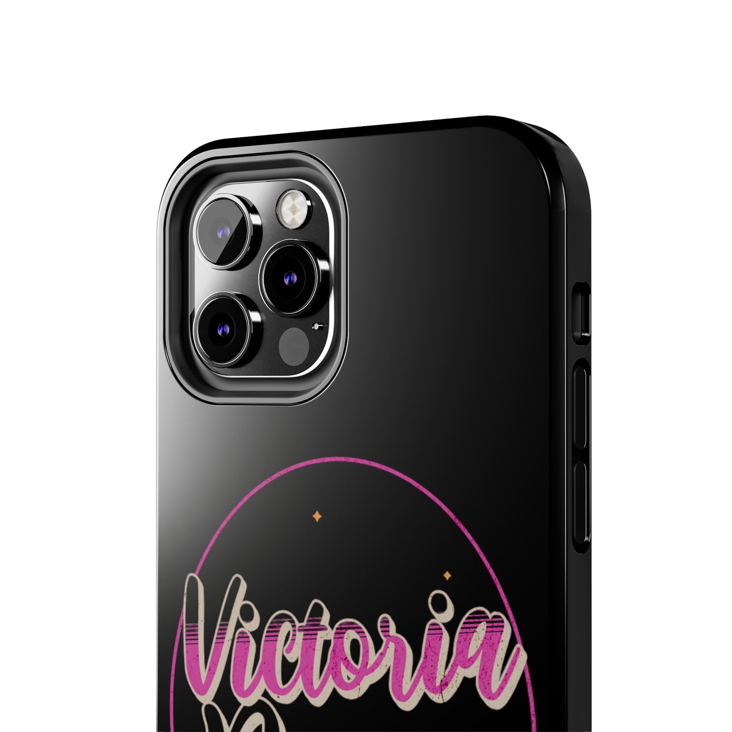 Victoria Rose Phone Case (Black)