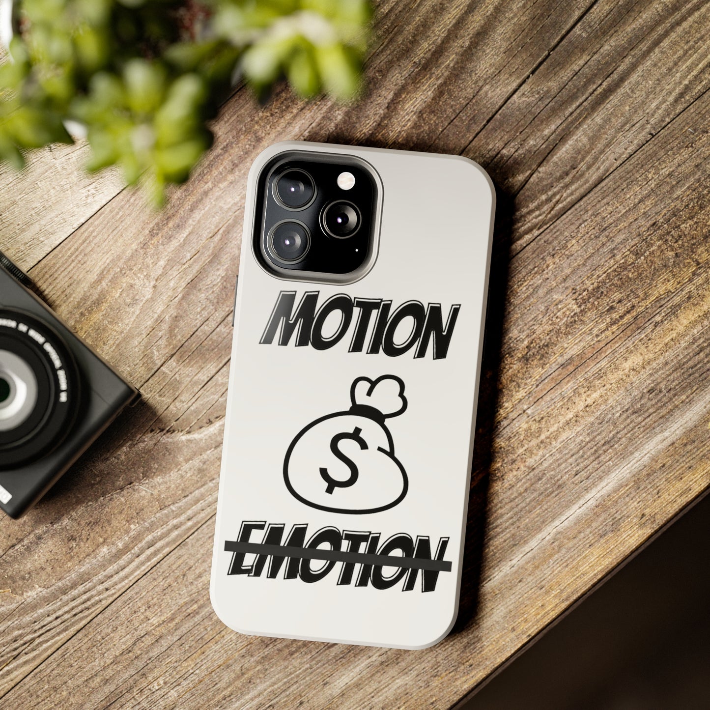 Motion No Emotion Phone Case