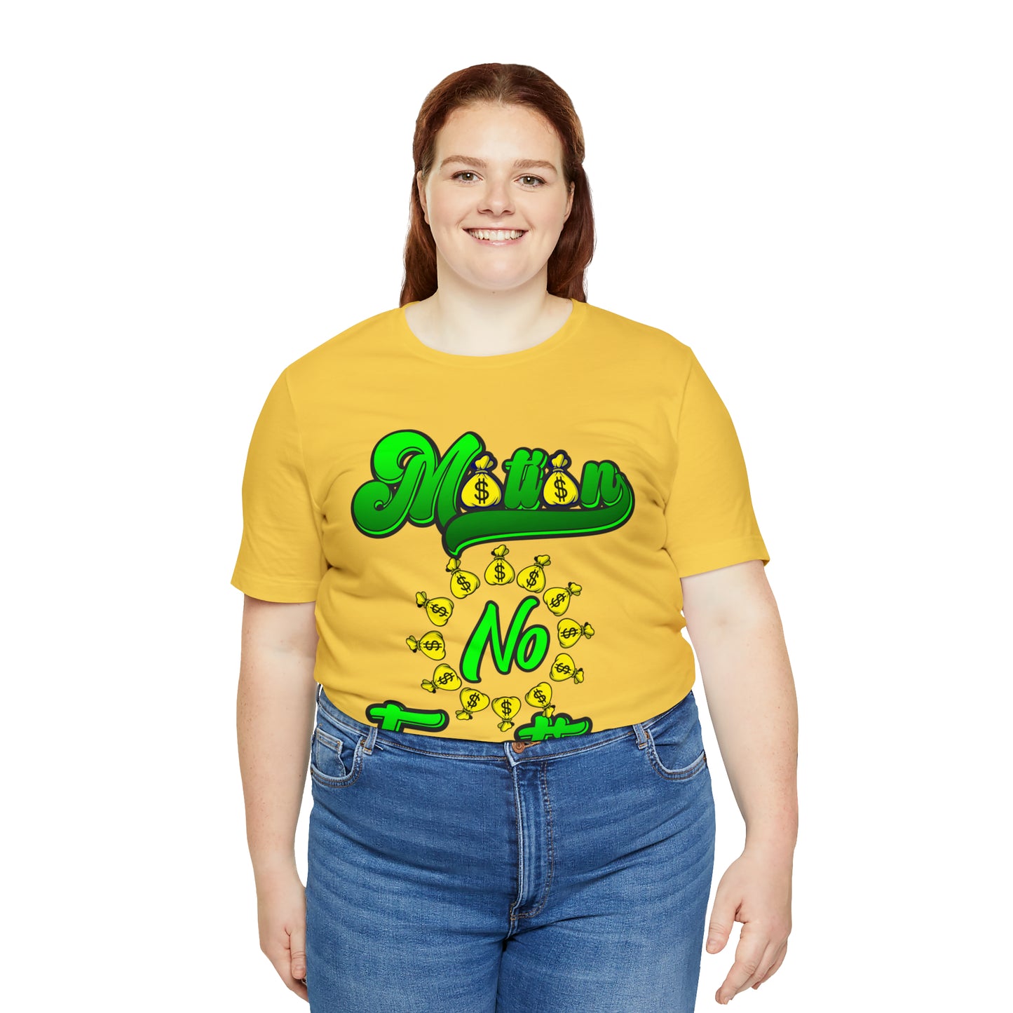 Motion No Emotion (moneybag) Jersey Short Sleeve Tee