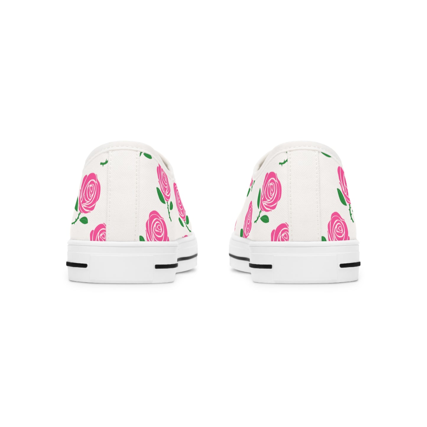 Victoria Rose “Roses everywhere” Women’s Low Top Sneakers