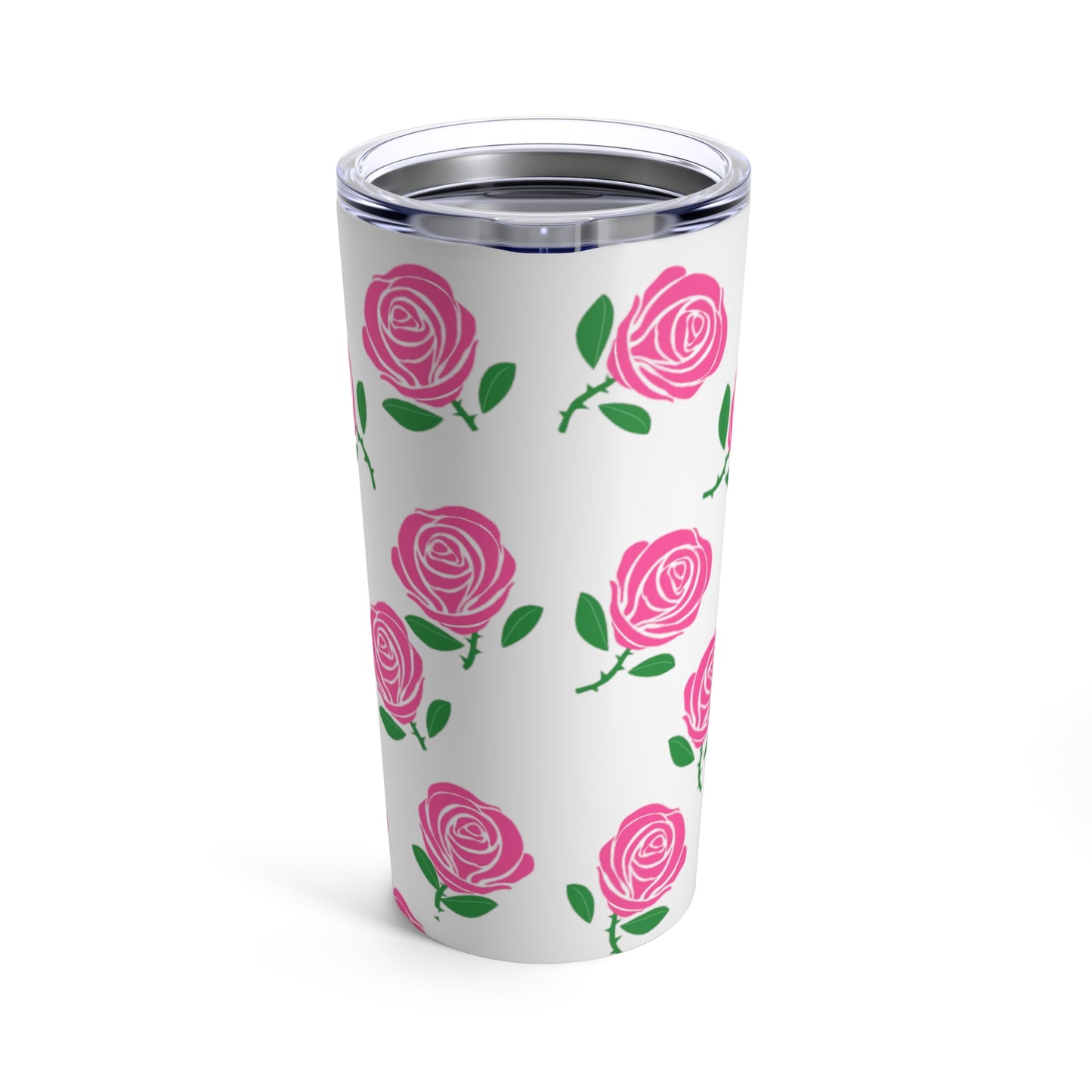 Victoria Rose Tumbler 20oz (Roses everywhere)