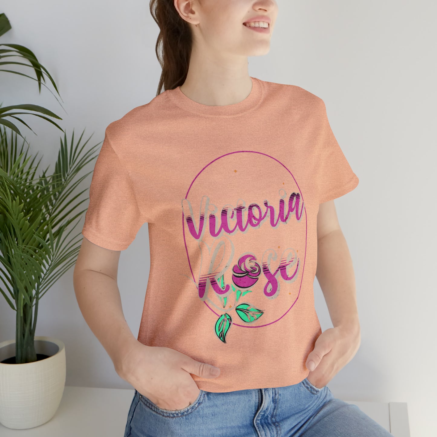 Victoria Rose Jersey Short Sleeve Tee