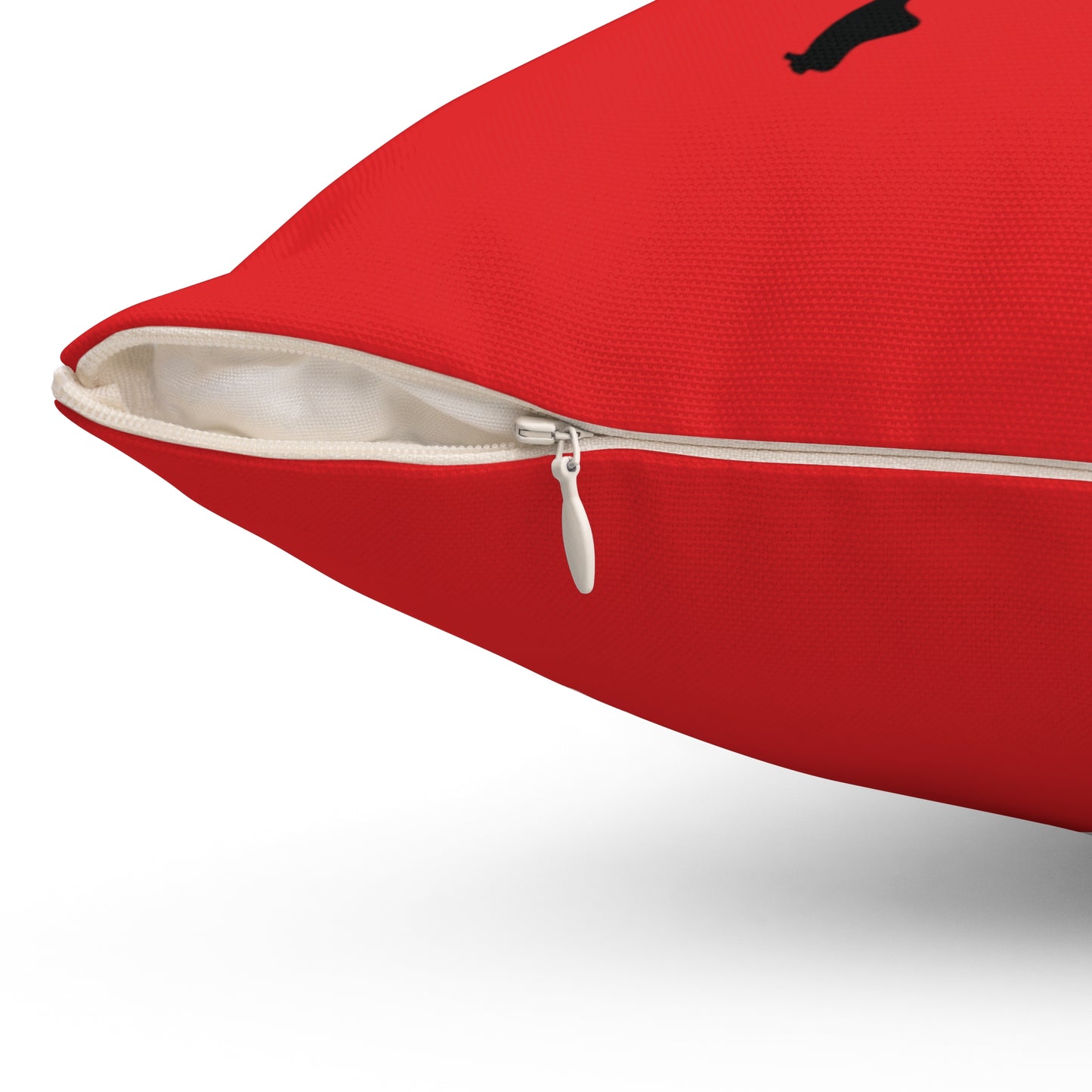 Witch please Square Pillow (Red)