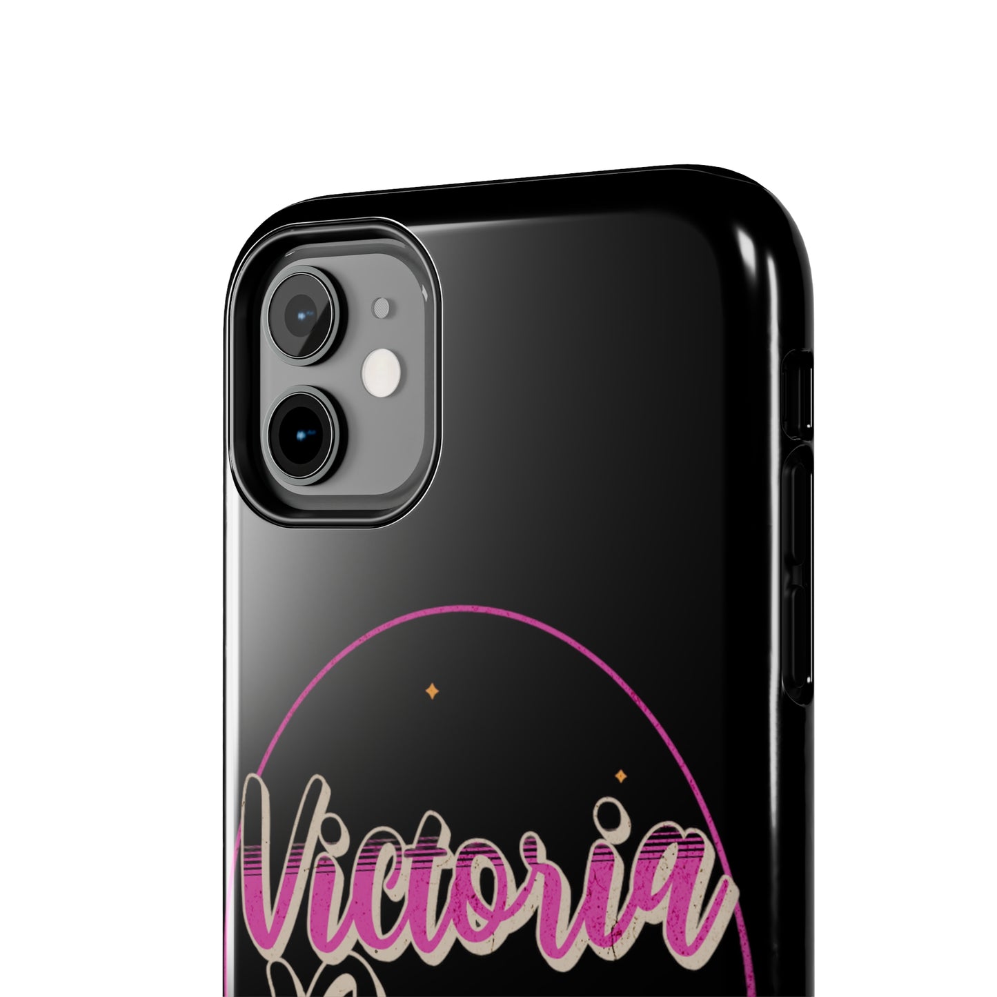 Victoria Rose Phone Case (Black)