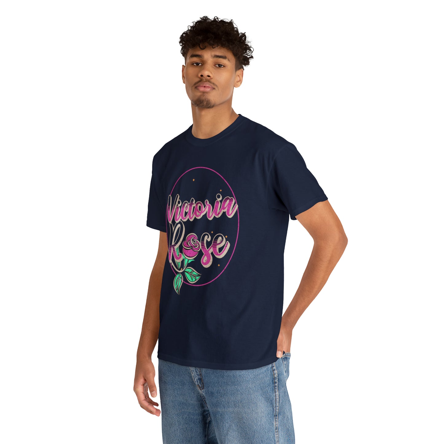 Victoria Rose Heavy Cotton Tee