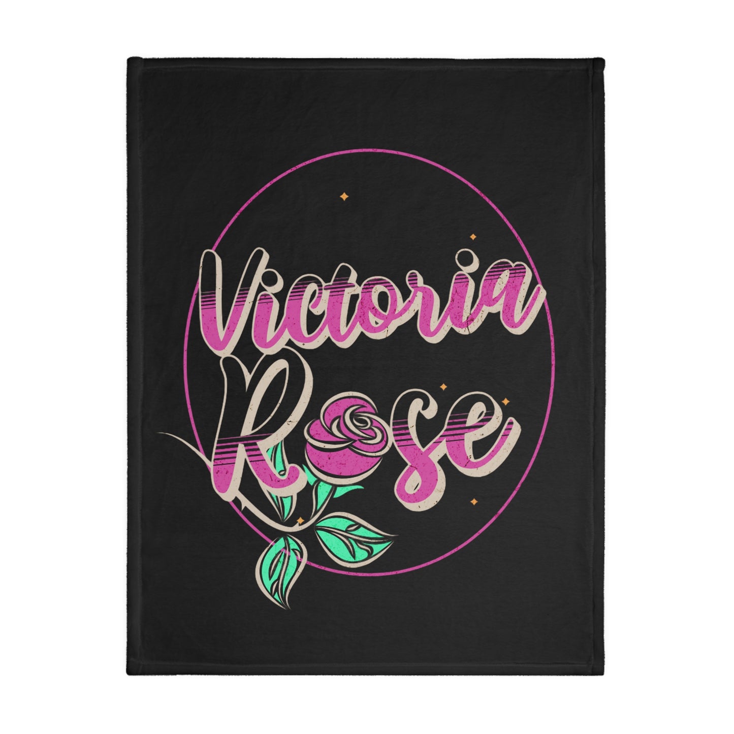 Victoria Rose Blanket (Two-sided print)