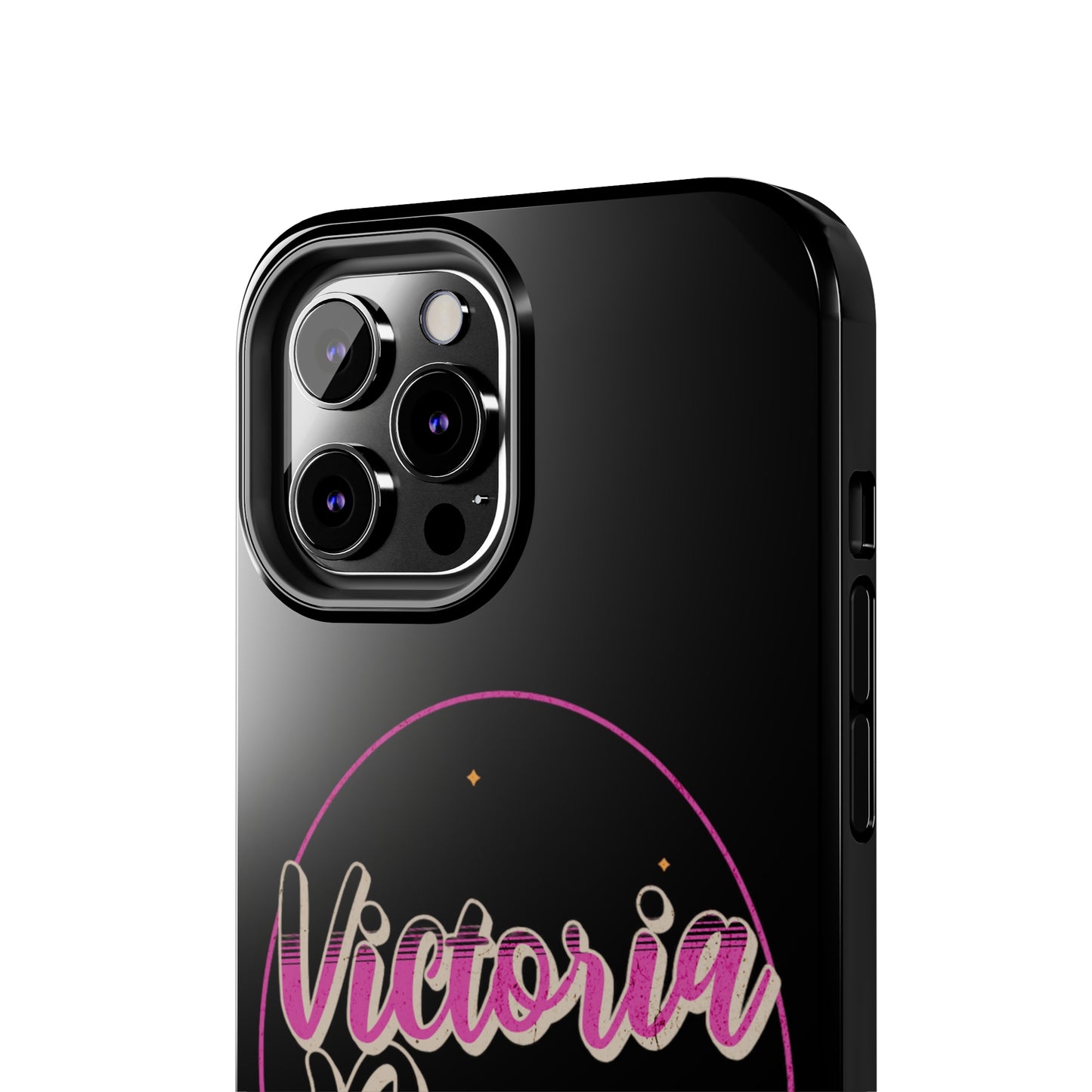 Victoria Rose Phone Case (Black)