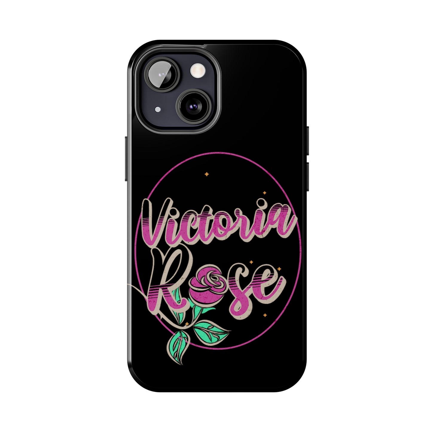 Victoria Rose Phone Case (Black)