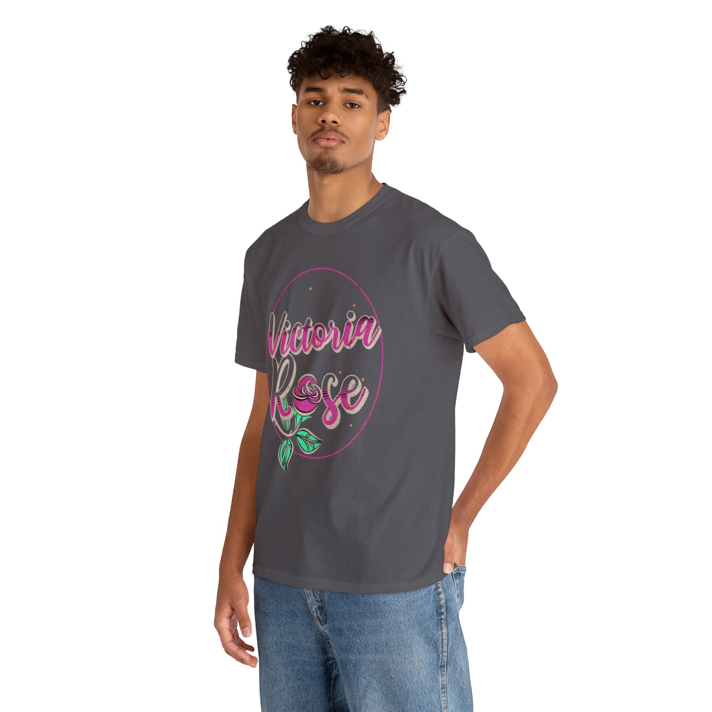 Victoria Rose Heavy Cotton Tee