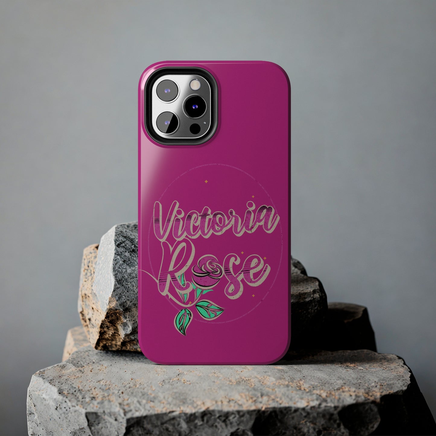 Victoria Rose Phone Case (Pink)