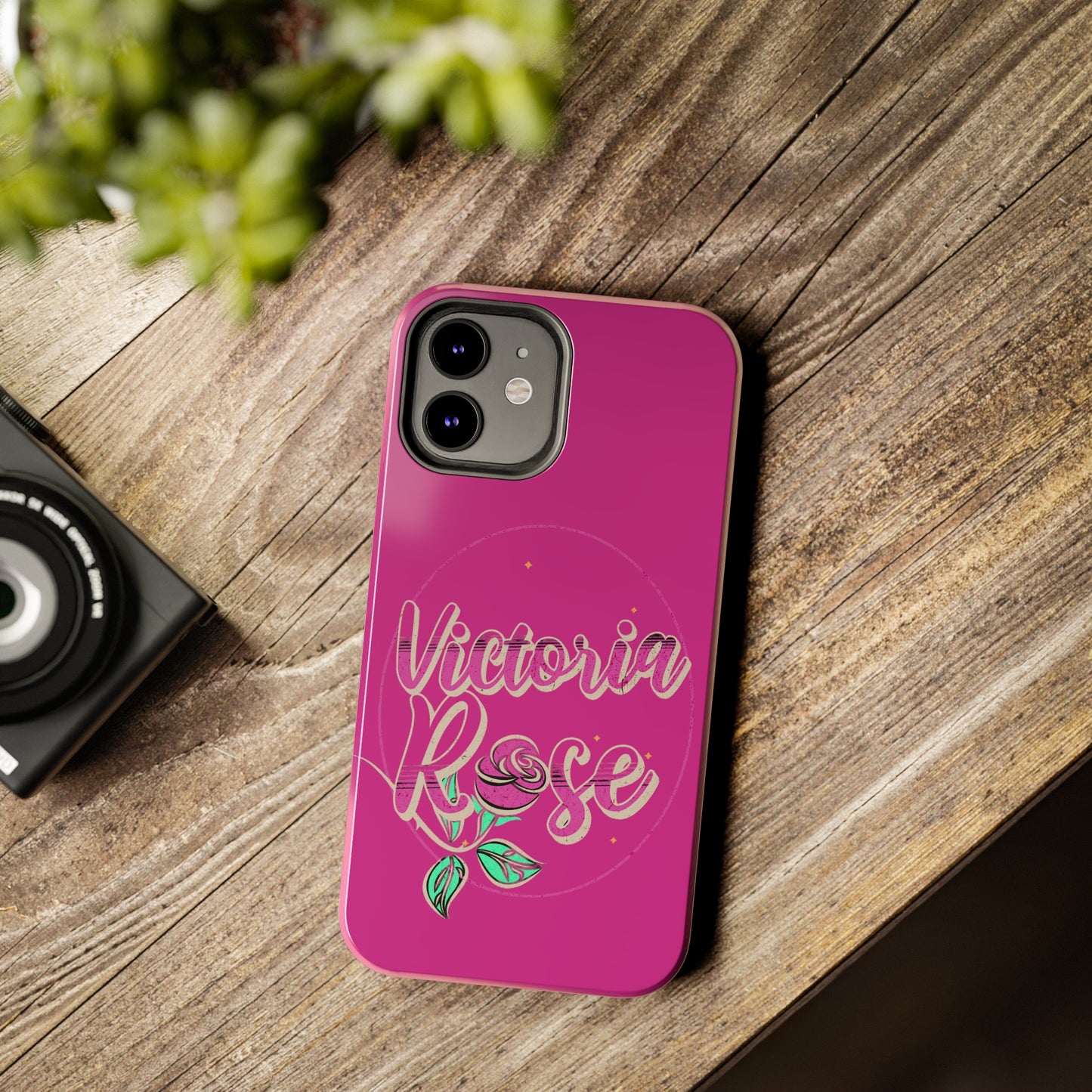 Victoria Rose Phone Case (Pink)