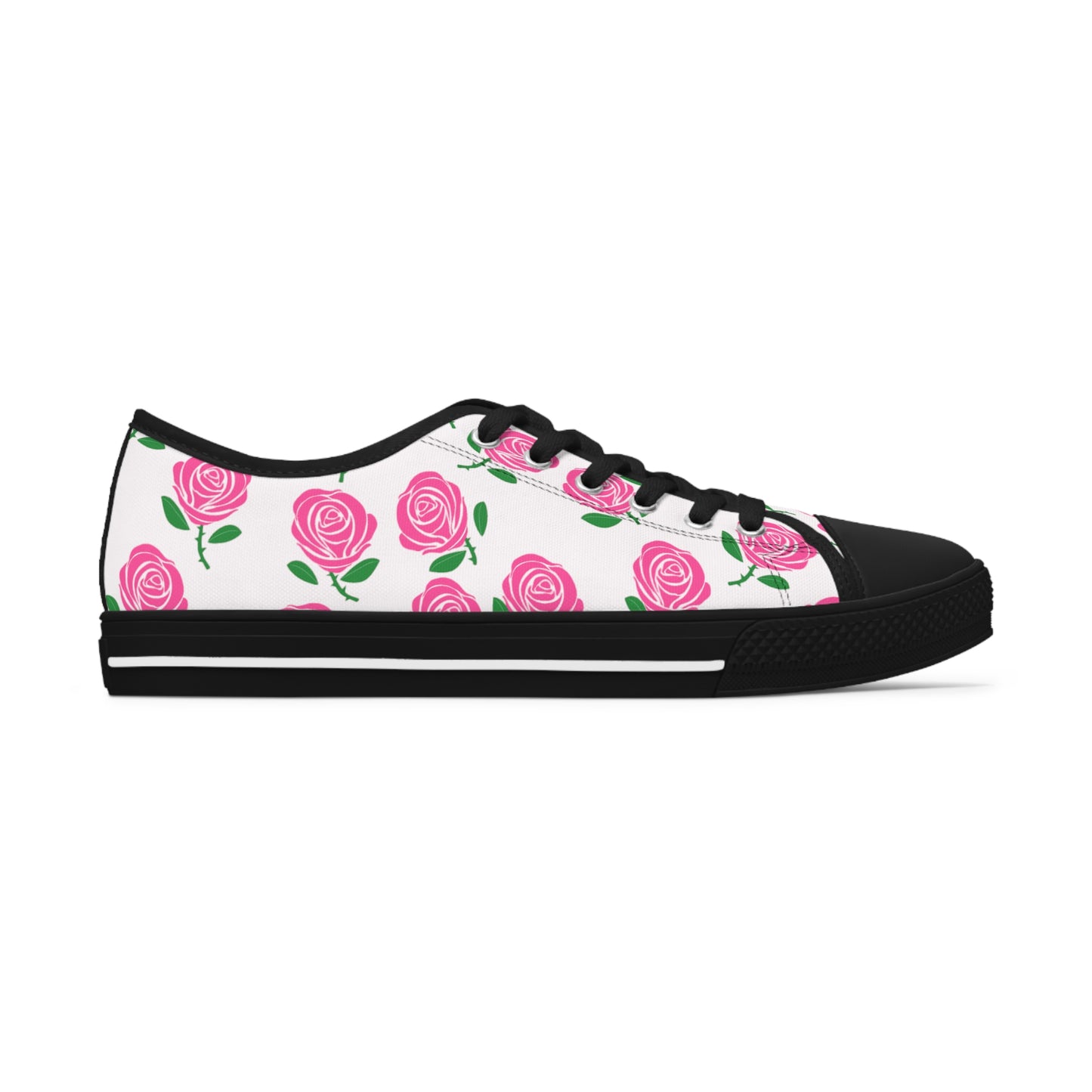 Victoria Rose “Roses everywhere” Women’s Low Top Sneakers