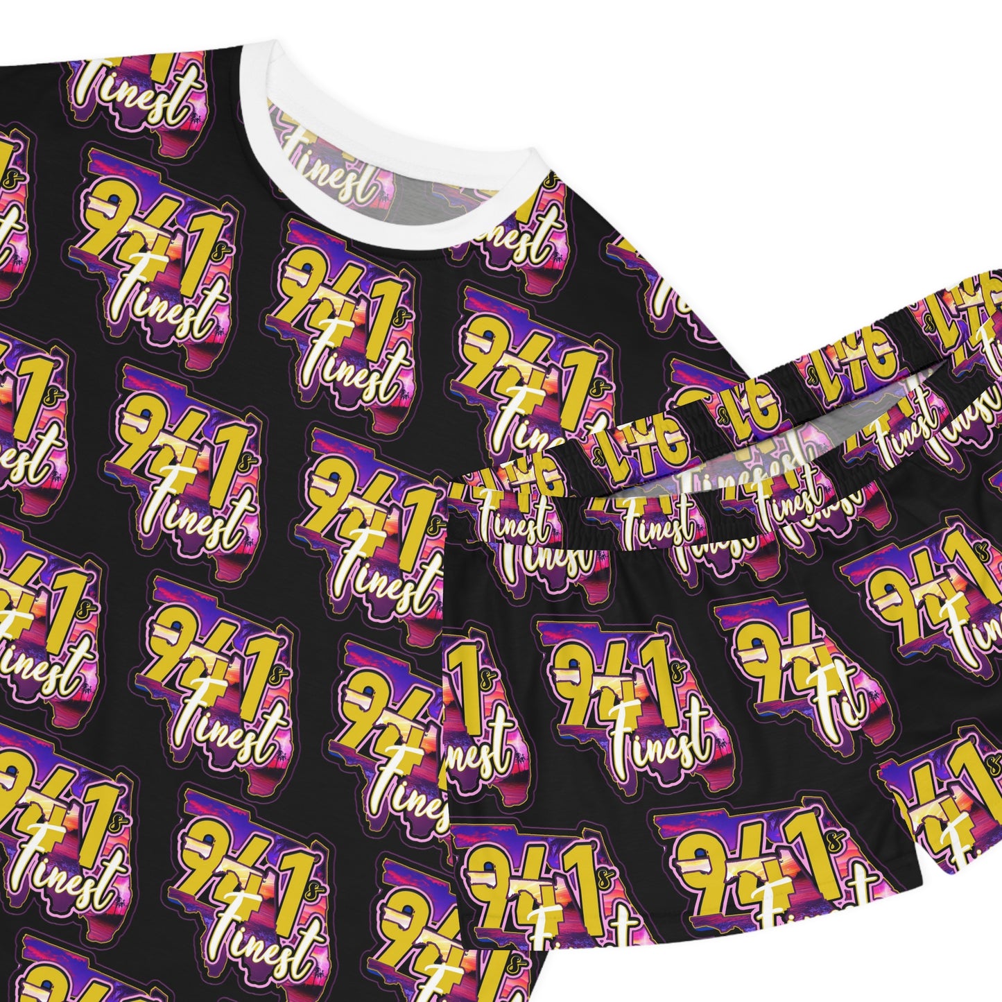 941s Finest Women's Short Pajama Set