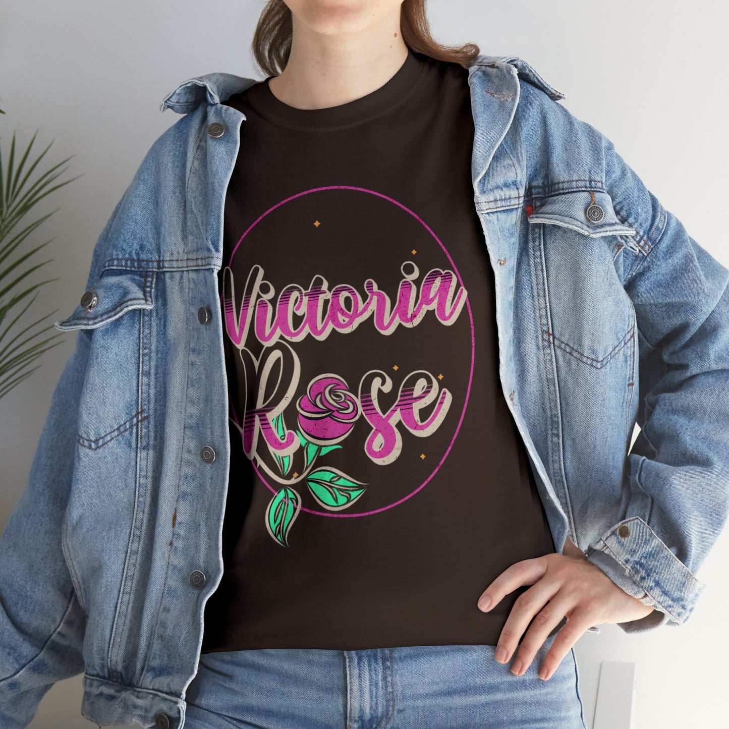 Victoria Rose Heavy Cotton Tee