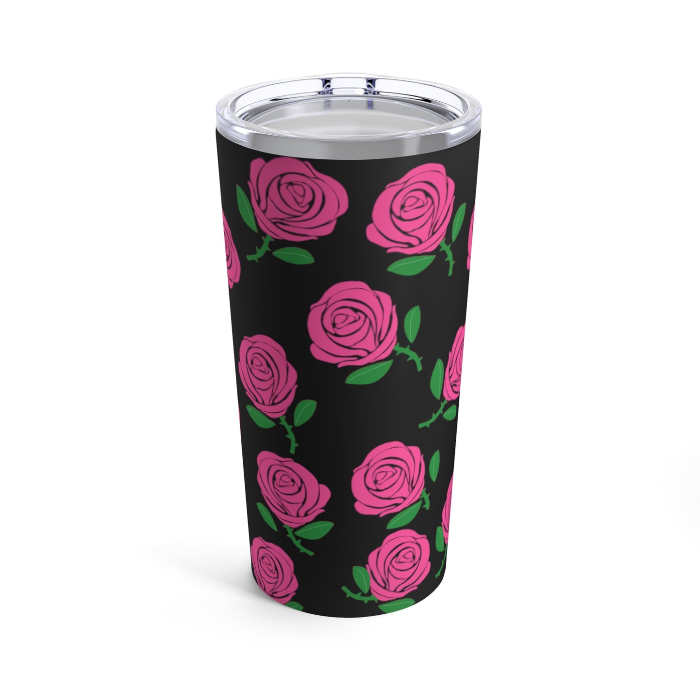 Victoria Rose (Roses everywhere) Tumbler 20oz (Black)