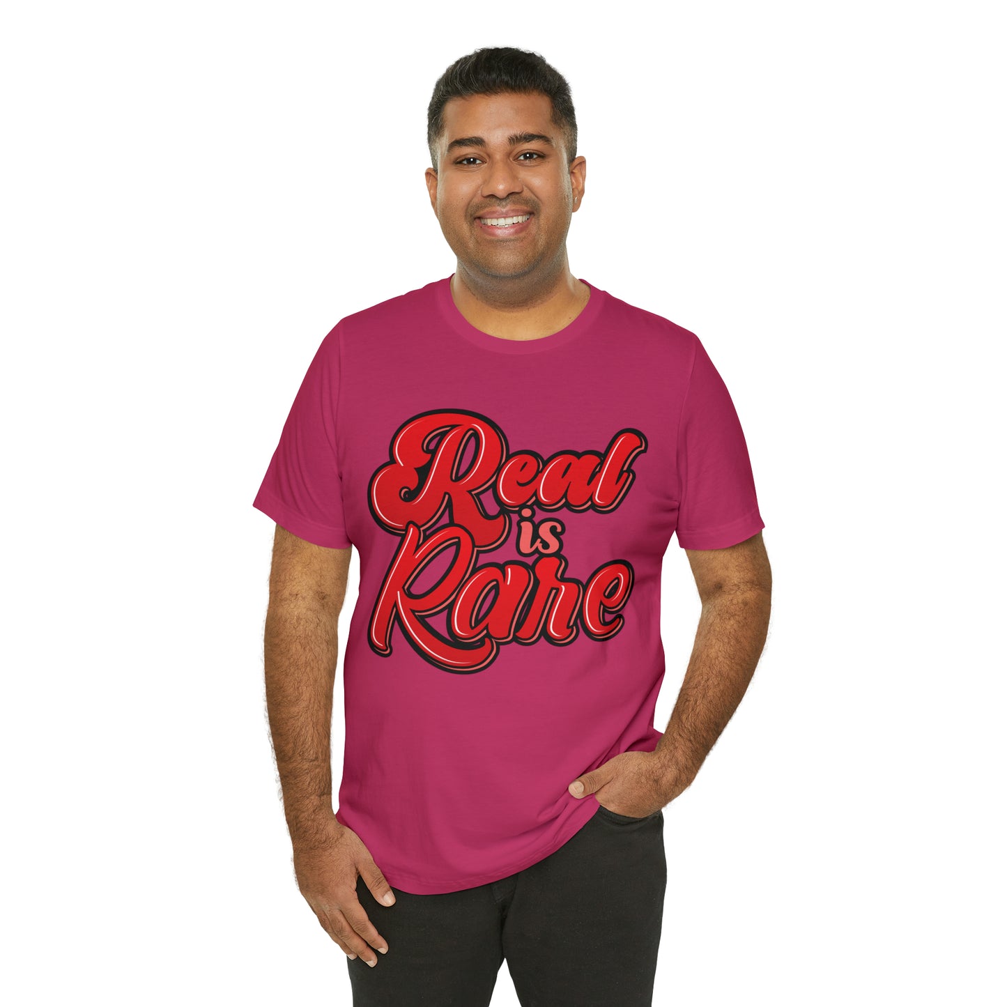 Real is rare Jersey Tee