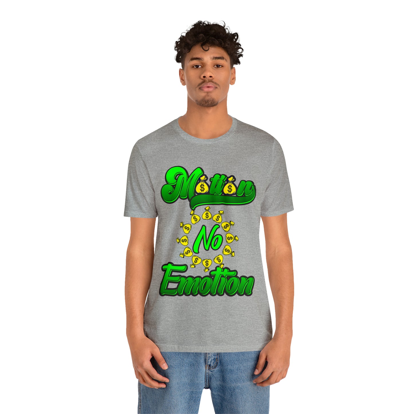 Motion No Emotion (moneybag) Jersey Short Sleeve Tee