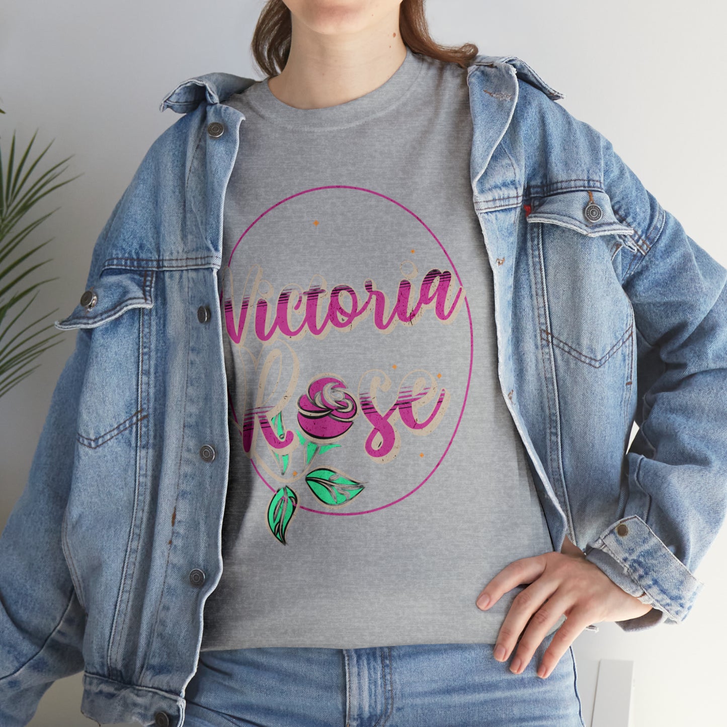 Victoria Rose Heavy Cotton Tee