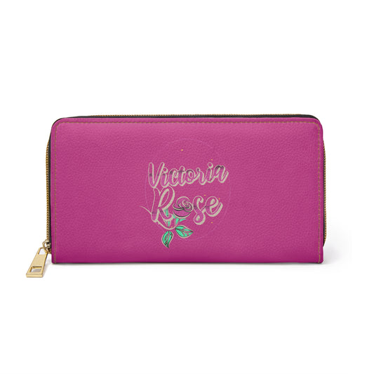 Victoria rose Zipper Wallet