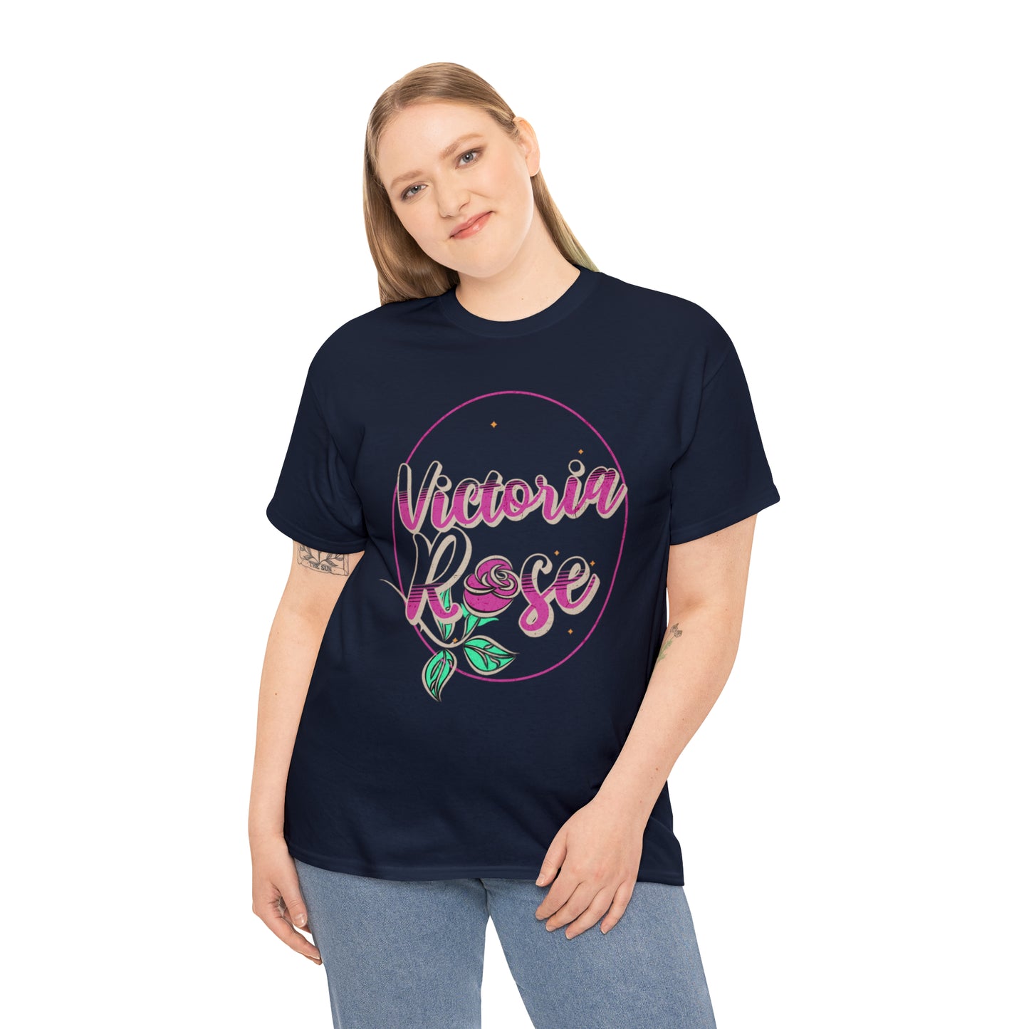 Victoria Rose Heavy Cotton Tee