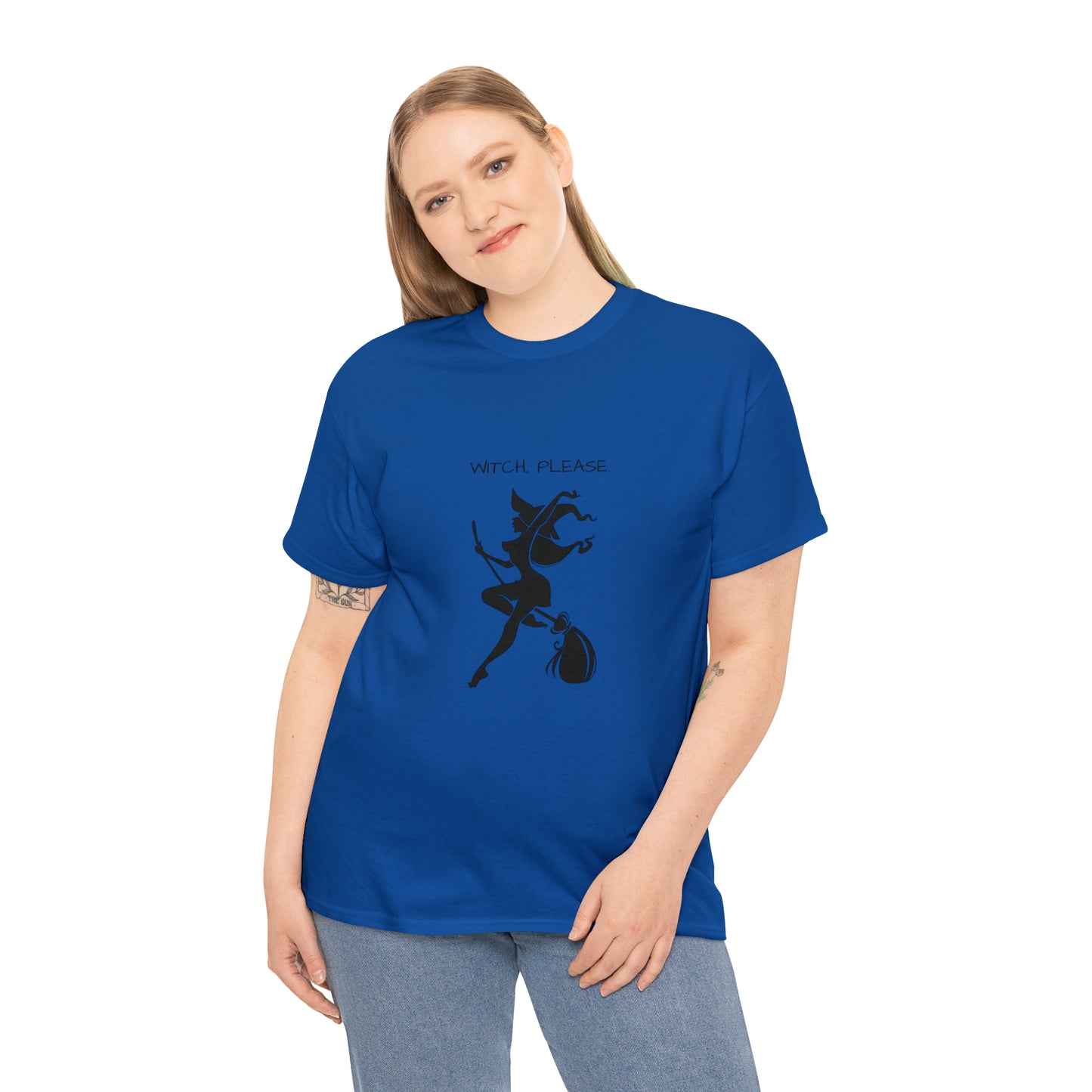 Witch please Heavy Cotton Tee