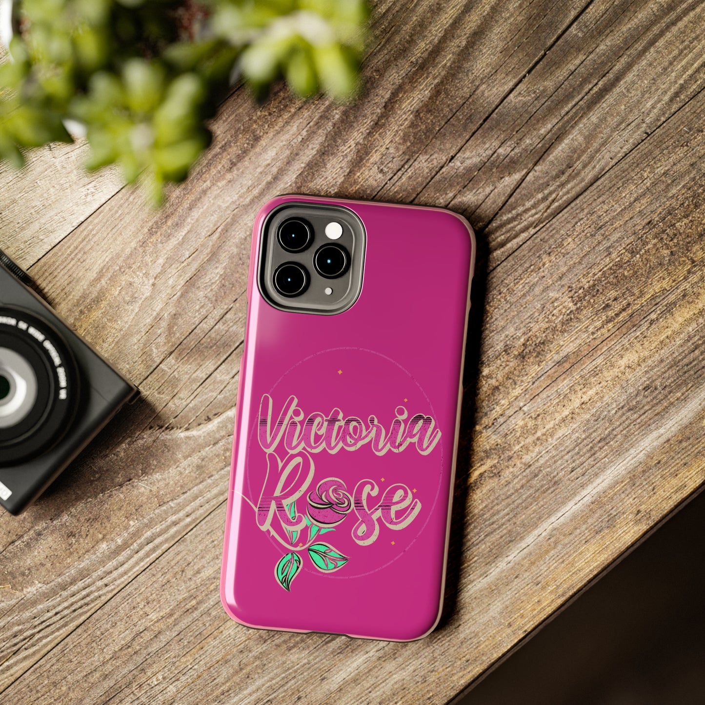 Victoria Rose Phone Case (Pink)
