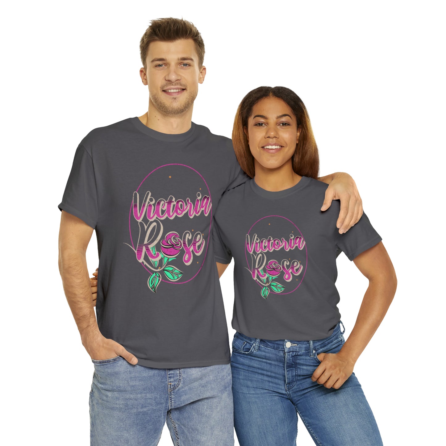Victoria Rose Heavy Cotton Tee