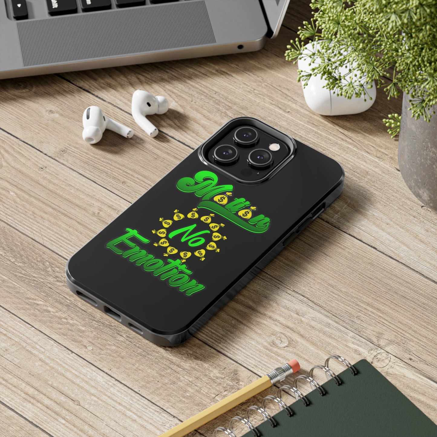 Motion No Emotion (Moneybags) Phone Case